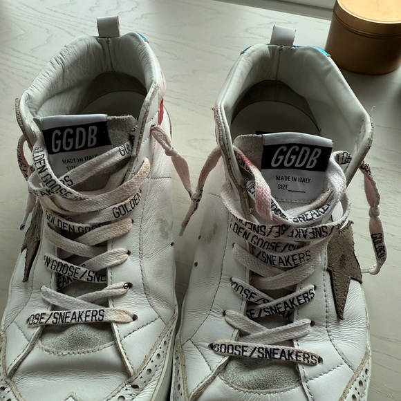 Golden Goose MIDSTAR (brown star blue and red backing) - Picture 4 of 5